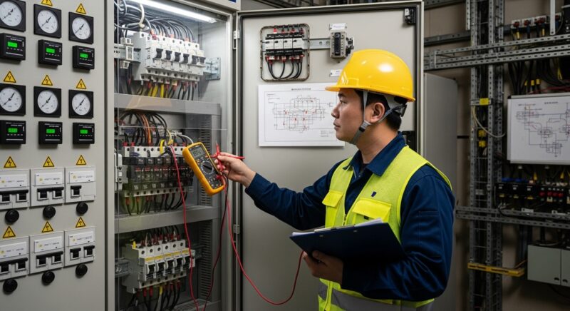 전기기사 자격증 공기업 전력설비 점검 현장